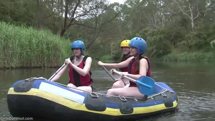 Annabelle Lee Taliah Viola Rafting Girls Pt 1
