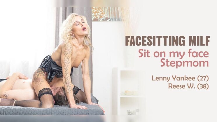 [Mature.nl] - Skinny MILF Stepmom Reese W. Rides Her Stepson's Face and Sucks His Cock! Porn Video in Full HD 😜